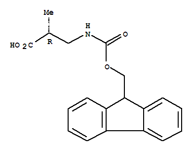(R)-3-((((9H-FLUOREN-9-YL)METHOXY)CARBONYL)AMINO)-2-METHYLPROPANOIC ACID