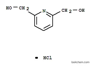 Molecular Structure of 21197-76-2 (2,6-Pyridinedimethanol hydrochloride)