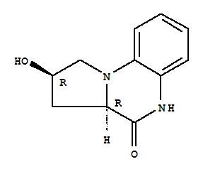 (2R,3AR)-2-HYDROXY-1,2,3,3A-TETRAHYDROPYRROLO[1,2-A]QUINOXALIN-4(5H)-ONECAS