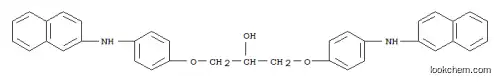 Molecular Structure of 23118-97-0 (2-Propanol,1,3-bis[4-(2-naphthalenylamino)phenoxy]-)