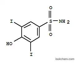 Molecular Structure of 2315-76-6 (4-hydroxy-3,5-diiodobenzenesulfonamide)