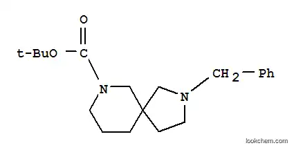 Molecular Structure of 236406-46-5 (tert-butyl 2-benzyl-2,7-diazaspiro[4.5]decane-7-carboxylate)