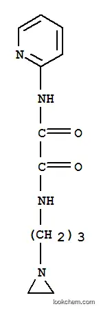 Molecular Structure of 24482-29-9 (Ethanediamide, N1-[3-(1-aziridinyl)propyl]-N2-2-pyridinyl-)