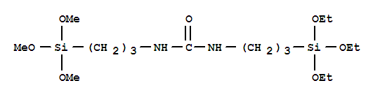 Best price/ N-3-(Triethoxysilylpropyl)-N-3-(trimethoxysilyl-propyl)urea  CAS NO.24858-52-4