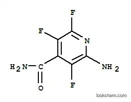 Molecular Structure of 259675-83-7 (2-AMINO-3,5,6-TRIFLUORO-PYRIDINE-4-CARBOXAMIDE)