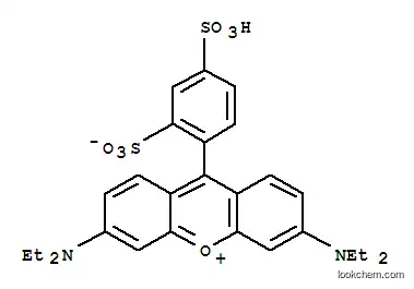 Molecular Structure of 2609-88-3 (SULFORHODAMINE B)