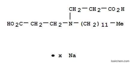 Molecular Structure of 26256-79-1 (3,3'-(dodecylimino)dipropionic acid, sodium salt)