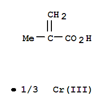 2-Propenoicacid, 2-methyl-, chromium(3+) salt (3:1)