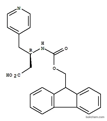Molecular Structure of 269396-69-2 (FMOC-(R)-3-AMINO-4-(4-PYRIDYL)-BUTYRIC ACID)