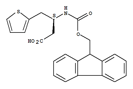 2-Thiophenebutanoicacid, b-[[(9H-fluoren-9-ylmethoxy)carbonyl]amino]-,(bS)-
