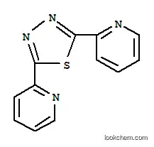 Molecular Structure of 2726-92-3 (Pyridine,2,2'-(1,3,4-thiadiazole-2,5-diyl)bis-)