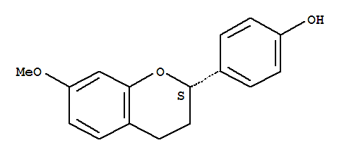 Phenol,4-[(2S)-3,4-dihydro-7-methoxy-2H-1-benzopyran-2-yl]-