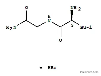 Molecular Structure of 28671-28-5 (H-LEU-GLY-NH2 HBR)