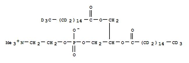 1,2-DI[PERDEUTERO]HEXADECANOYL-SN-GLYCERO-3-PHOSPHOCHOLINE(29287-66-9)