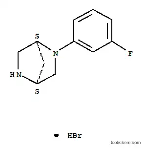 Molecular Structure of 294177-35-8 ((1S 4S)-(-)-2-(3-FLUOROPHENYL)-2 5-DIAZ&)