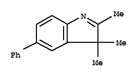 3H-Indole,2,3,3-trimethyl-5-phenyl-