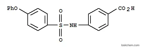 Molecular Structure of 302603-63-0 (Benzoicacid, 4-[[(4-phenoxyphenyl)sulfonyl]amino]-)