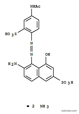 Molecular Structure of 302912-22-7 (ACID RED 37 (C.I. 17045) (DIAMMONIUM SA&)