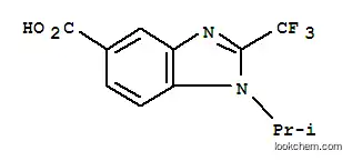 1-Isopropyl-2-(trifluoromethyl)-1h-benzimidazole-5-carboxylic acid