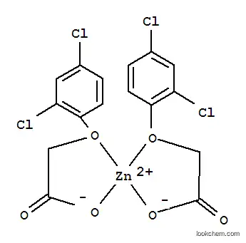 Molecular Structure of 31166-17-3 (zinc bis[(2,4-dichlorophenoxy)acetate])