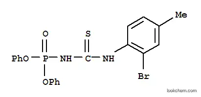 Molecular Structure of 3143-69-9 (diphenyl [(2-bromo-4-methylphenyl)carbamothioyl]amidophosphate)