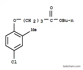 Molecular Structure of 92699-90-6 (butyl 4-(4-chloro-2-methylphenoxy)butyrate)