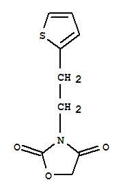 3-(2-(2-THIENYL)ETHYL)-2,4-OXAZOLIDENEDIONE