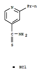 4-Pyridinecarbothioamide,2-propyl-, hydrochloride (1:1)