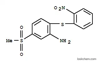 Molecular Structure of 93778-19-9 (5-mesyl-2-[(2-nitrophenyl)thio]aniline)