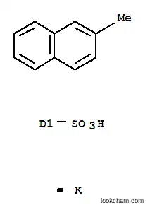 Molecular Structure of 93892-69-4 (potassium 2-methylnaphthalenesulphonate)
