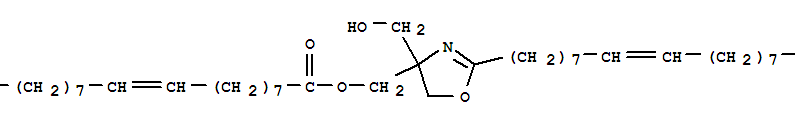 9-Octadecenoic acid(9Z)-, [2-(8Z)-8-heptadecenyl-4,5-dihydro-4-(hydroxymethyl)-4-oxazolyl]methylester (9CI)