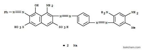 Molecular Structure of 93940-04-6 (disodium 4-amino-3-[[4-[(2,4-diamino-5-methylphenyl)azo]phenyl]azo]-5-hydroxy-6-(phenylazo)naphthalene-2,7-disulphonate)