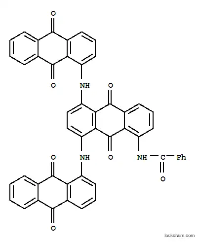 Molecular Structure of 93940-16-0 (N-[5,8-bis[(9,10-dihydro-9,10-dioxo-1-anthryl)amino]-9,10-dihydro-9,10-dioxo-1-anthryl]benzamide)