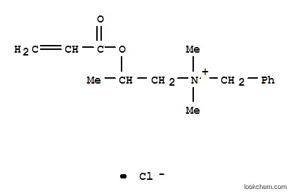 Molecular Structure of 93941-92-5 (benzyldimethyl[2-[(1-oxoallyl)oxy]propyl]ammonium chloride)