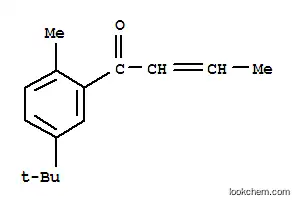 Molecular Structure of 93942-47-3 (1-[5-(tert-butyl)-2-methylphenyl]-2-buten-1-one)