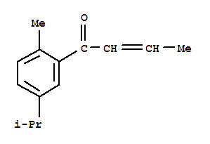 2-Buten-1-one,1-[2-methyl-5-(1-methylethyl)phenyl]-