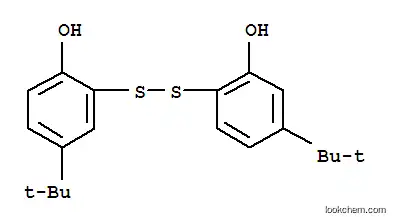 4-(1,1-Dimethylethyl)-2-((4-(1,1-dimethylethyl)-2-hydroxyphenyl)dithio)phenol