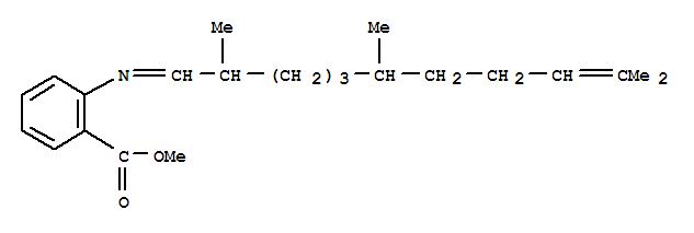 Benzoic acid,2-[(2,6,10-trimethyl-9-undecen-1-ylidene)amino]-, methyl ester