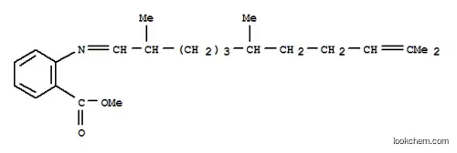 Molecular Structure of 94199-59-4 (methyl 2-[(2,6,10-trimethyl-9-undecenylidene)amino]benzoate)