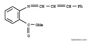 Molecular Structure of 94386-48-8 (methyl 2-[cinnamylideneamino]benzoate)