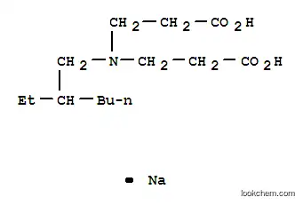 Molecular Structure of 94441-92-6 (sodium N-(2-carboxyethyl)-N-(2-ethylhexyl)-beta-alaninate)