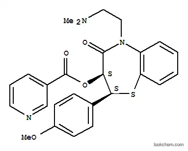 Molecular Structure of 95058-70-1 (Nictiazem)