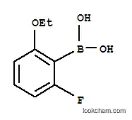 Molecular Structure of 957062-68-9 (2-Ethoxy-6-fluorophenylboronic acid)