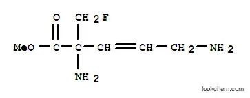 Molecular Structure of 96681-91-3 (2-(fluoromethyl)dehydroornithine methyl ester)