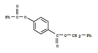 Benzoic acid,4-(benzoyloxy)-, phenylmethyl ester