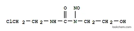 Molecular Structure of 96806-34-7 (1-nitroso-1-(2-hydroxyethyl)-3-(2-chloroethyl)urea)