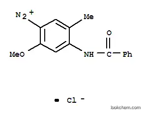 Molecular Structure of 97-40-5 (4-(benzoylamino)-2-methoxy-5-methylbenzenediazonium chloride)