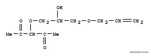 Molecular Structure of 97043-69-1 (3-[3-(allyloxy)-2-hydroxypropoxy]pentane-2,4-dione)