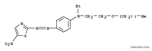 Molecular Structure of 97259-71-7 (N-ethyl-4-[(5-nitrothiazol-2-yl)azo]-N-(2-octyloxyethyl)aniline)