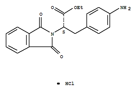 ethyl (S)-alpha-[(4-aminophenyl)methyl]-1,3-dihydro-1,3-dioxo-2H-isoindole-2-acetate monohydrochloride